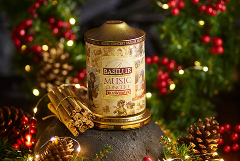 The perfect cup of Basilur Tea to keep you warm this Christmas