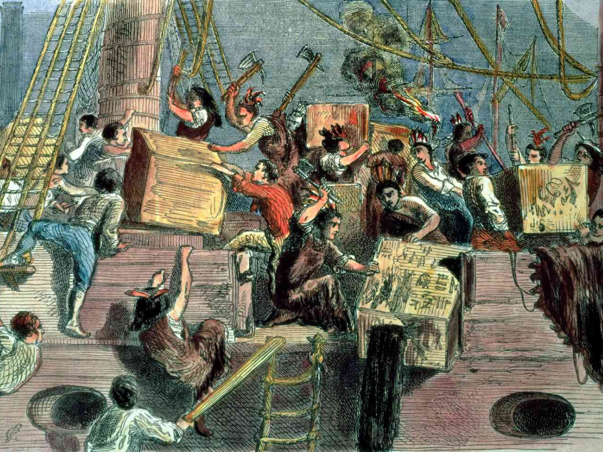 Steeped in History: Boston Tea Party – Basilur Tea Canada