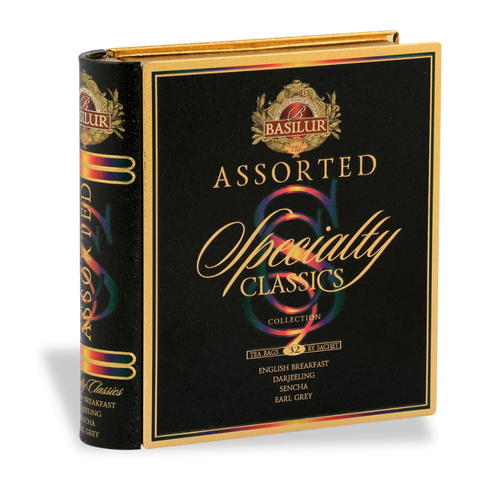 Specialty Classics Tea Book - 32 Enveloped Tea Bags - 4 Flavours