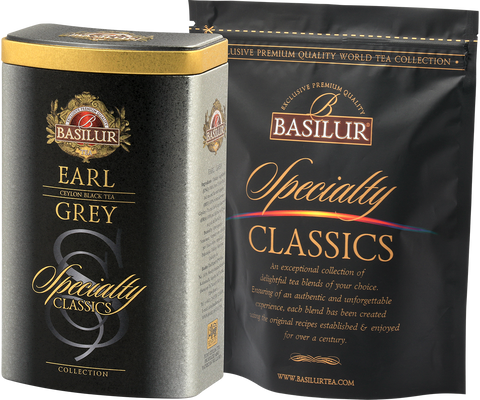 Specialty Classics Earl Grey - Tin Caddy - 100g Loose Leaf Black Tea