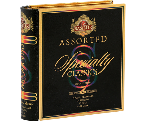 Specialty Classics Tea Book - 32 Enveloped Tea Bags - 4 Flavours