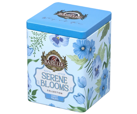 Basilur Serene Blooms Luxury Tin Caddy
