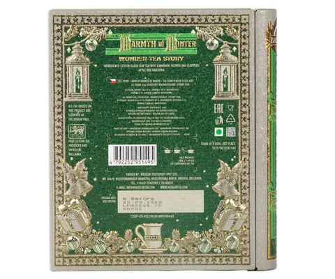 Basilur Wonder Tea Story Tea Book - 40g Loose Leaf Black Tea