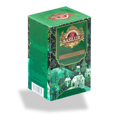 Fruit Infusions - Christmas Flavors - Orange Spice - 20 Enveloped Tea Bags