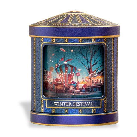 Carnival Collection Winter Festival Music Box - 75g Loose Leaf Ceylon Black tea with Taste of Christmas