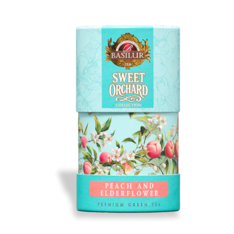 Basilur Sweet Orchard Peach & Elder Flower - Green Tea
