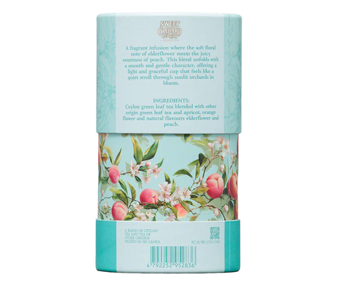 Basilur Sweet Orchard Peach & Elder Flower - Green Tea