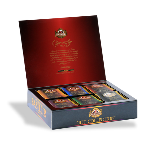 Specialty Classics Assortment - 60 Enveloped Tea Bags - 6 Flavours